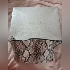 Snakeskin Clutch Wristlet